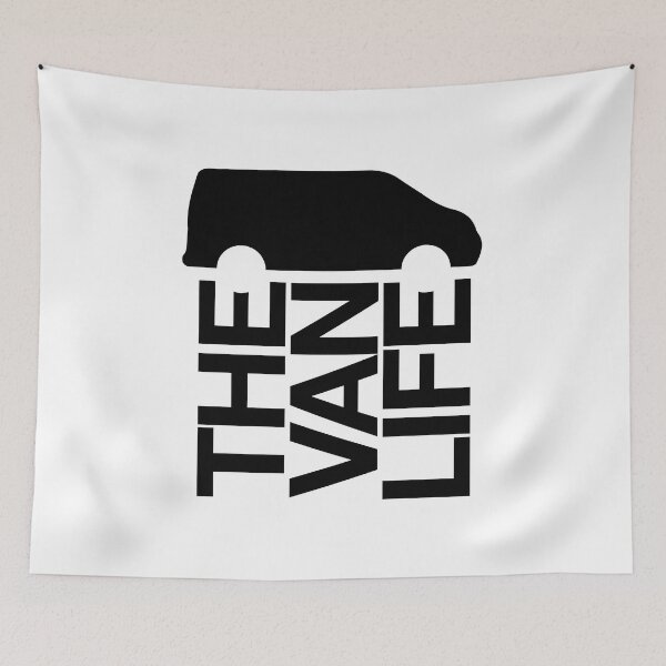 Item preview, the van life logo: Black designed and sold by robnoble.