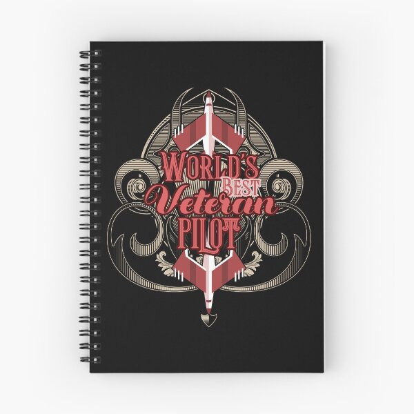 Item preview, World's Best Veteran Pilot - Red designed and sold by SpicyAviator.
