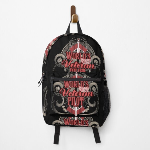 Item preview, World's Best Veteran Pilot - Red designed and sold by SpicyAviator.