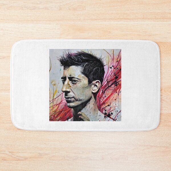 Item preview, Robert Lewandowski with reds designed and sold by bogfl.