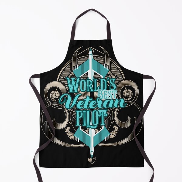 Item preview, World's Best Veteran Pilot - Aqua Green designed and sold by SpicyAviator.