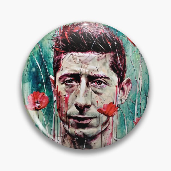 Item preview, Robert Lewandowski with poppies designed and sold by bogfl.