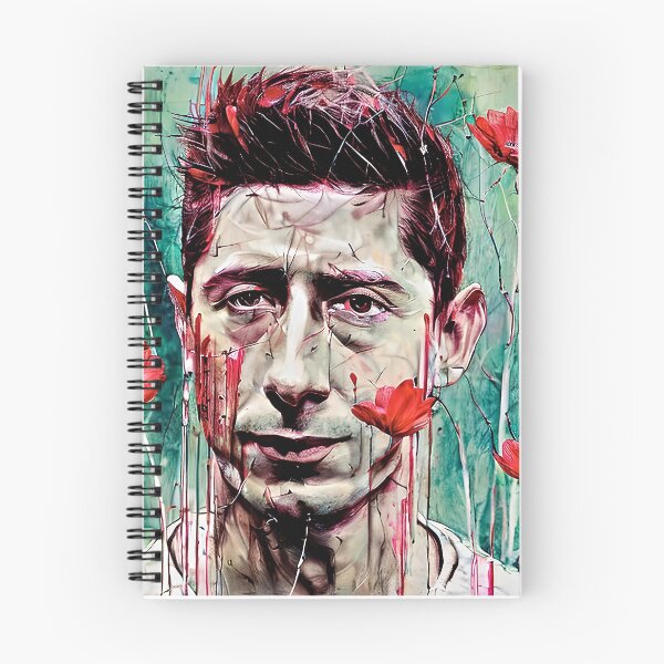 Item preview, Robert Lewandowski with poppies designed and sold by bogfl.