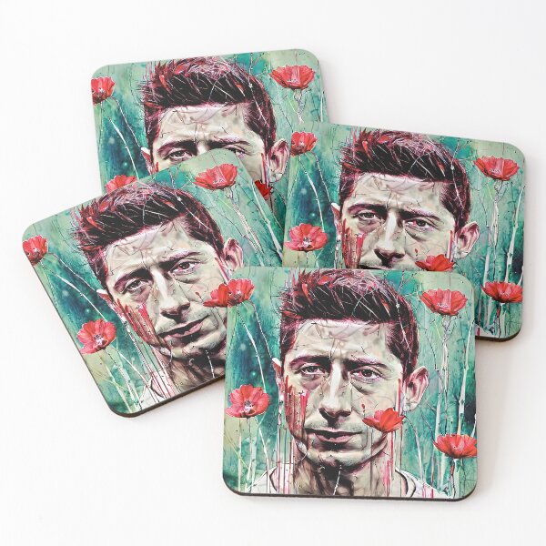 Item preview, Robert Lewandowski with poppies designed and sold by bogfl.