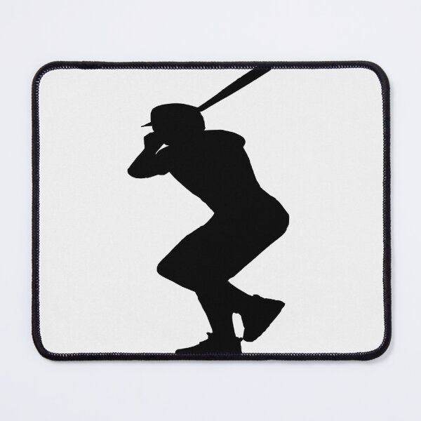 Item preview, Baseball Player - Black Silhouette designed and sold by MarcoSc11.