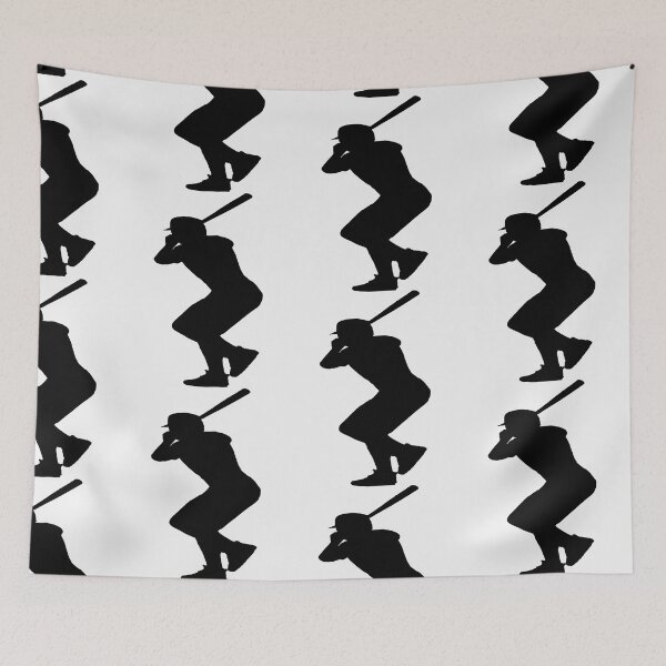 Item preview, Baseball Player - Black Silhouette designed and sold by MarcoSc11.