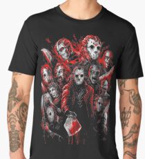 Jason Voorhees (Many faces of) Men's Premium T-Shirt