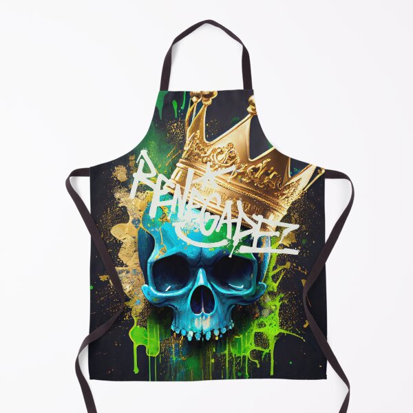 Item preview, Graffiti Style - Skull & Golden Crown Street Art designed and sold by The-Dark-Art.