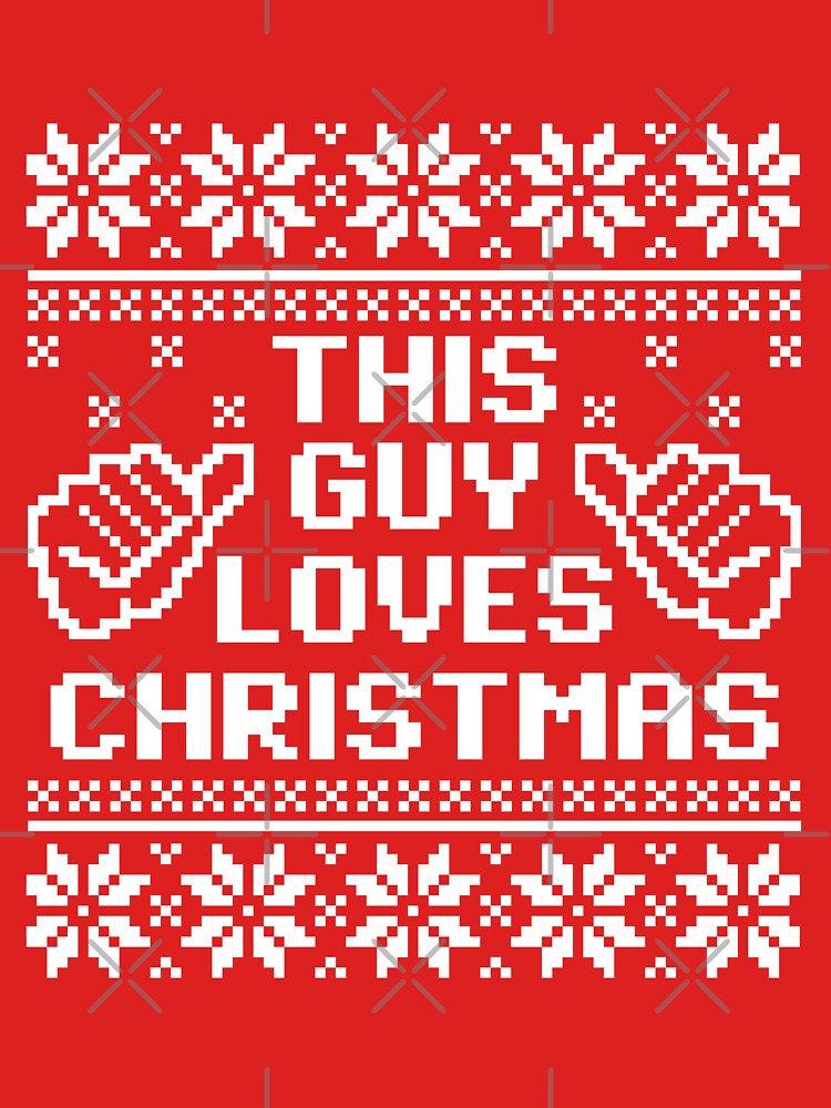 This guy loves christmas sale sweater