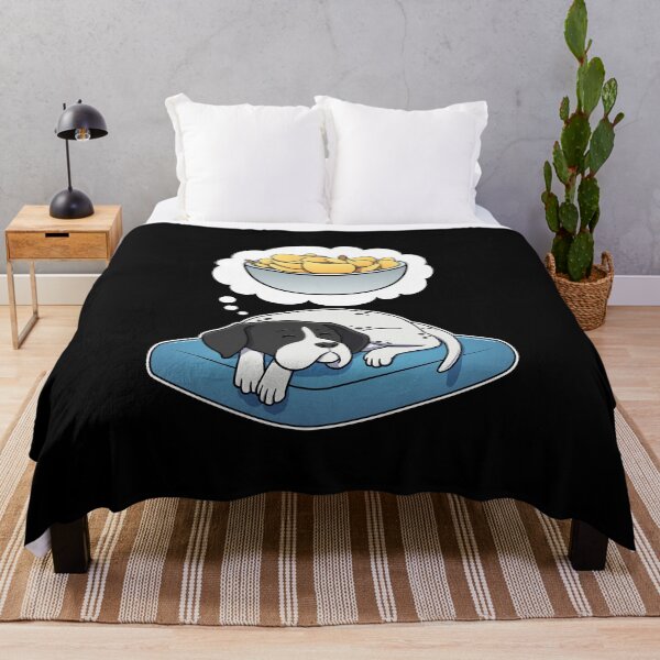 Item preview, English Pointer dreaming about Potato Chips designed and sold by DoggieDelights.