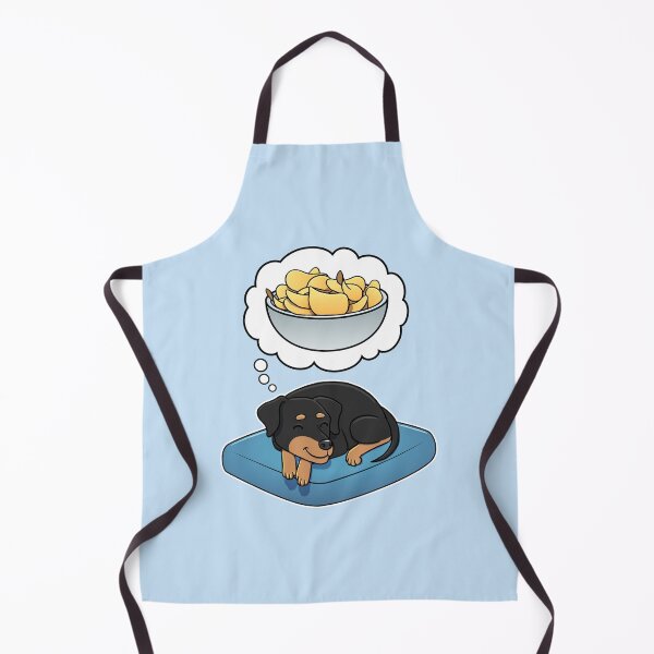 Item preview, Miniature Pinscher dreaming about Potato Chips designed and sold by DoggieDelights.