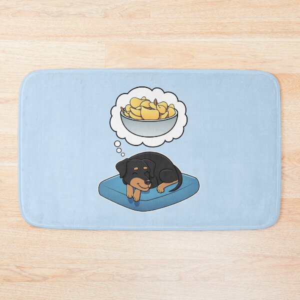 Item preview, Miniature Pinscher dreaming about Potato Chips designed and sold by DoggieDelights.