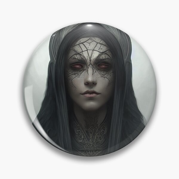 Item preview, DARK WITCH IN FRONT OF THE MOON AND GREY SKY designed and sold by chatzous.