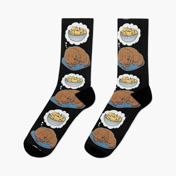 Item preview, Tibetan Mastiff dreaming about Potato Chips designed and sold by DoggieDelights.