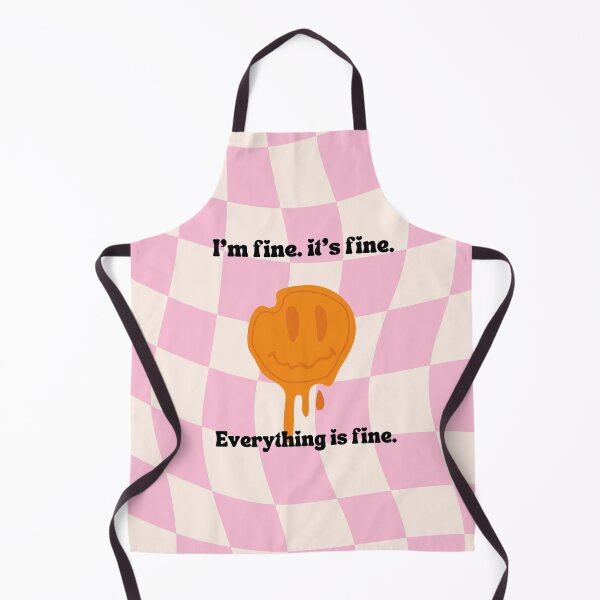 Item preview, I'm fine. it's fine. everythins is fine designed and sold by DandyRabbit.