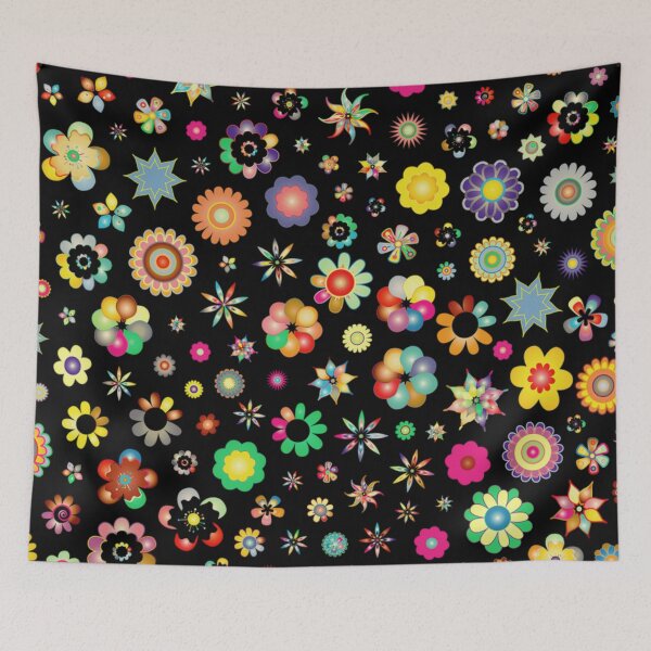 Item preview, Colorful flowers designed and sold by zeljana0504.
