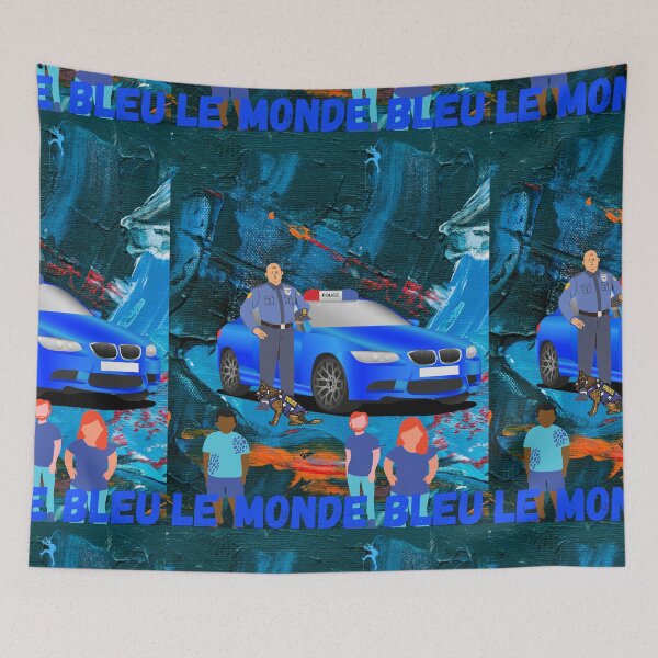 Item preview, Le Monde Bleu designed and sold by CannyGoods.