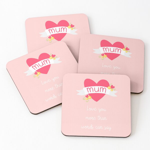 Item preview, Mum, Love You More Than Words Can Say designed and sold by Adam Regester.