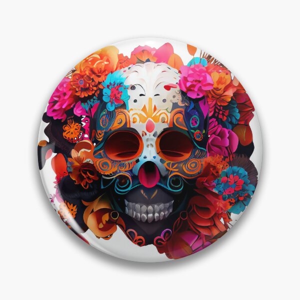 Item preview, Day of the Dead Calacas Rose designed and sold by PosterManiaRo.