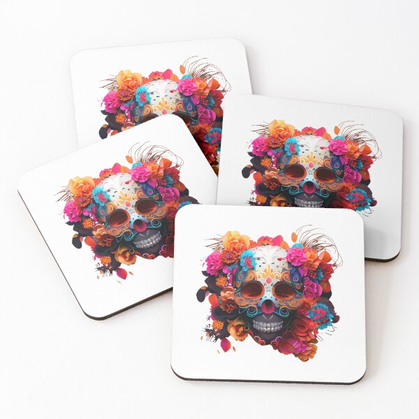 Item preview, Day of the Dead Calacas Rose designed and sold by PosterManiaRo.
