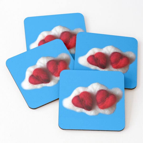 Item preview, valentine hearts, clouds, in love, in love designed and sold by FLEURDELAINE04.