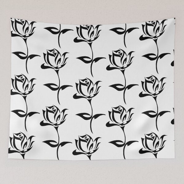 Item preview, "Monochrome Rose" designed and sold by sebigxd.