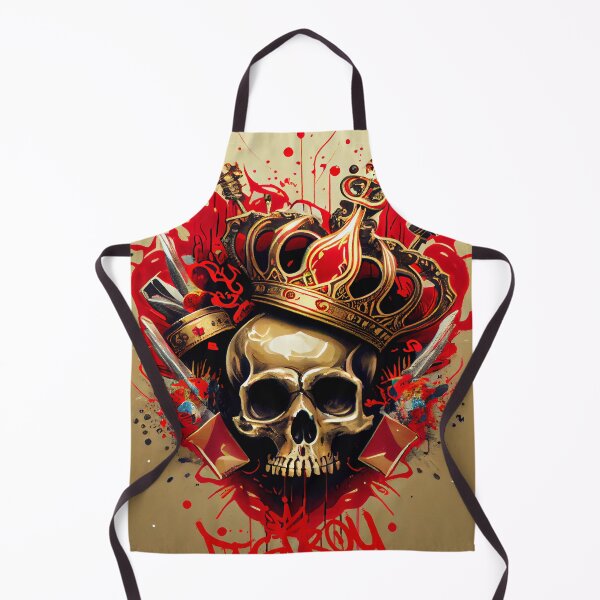 Item preview, Graffiti Style - Skull & Golden Crown Street Art designed and sold by The-Dark-Art.