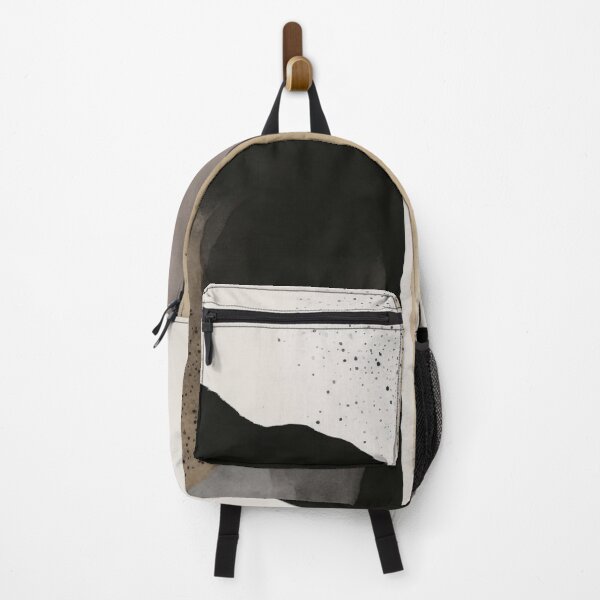 Item preview, Contemporary Black and Beige Abstract designed and sold by EcoArtLab.