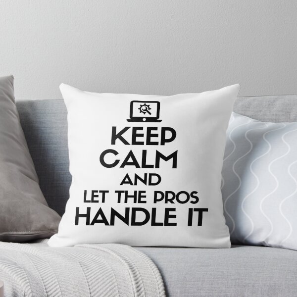 Item preview, Keep calm and let the pros handle it designed and sold by mksjr.
