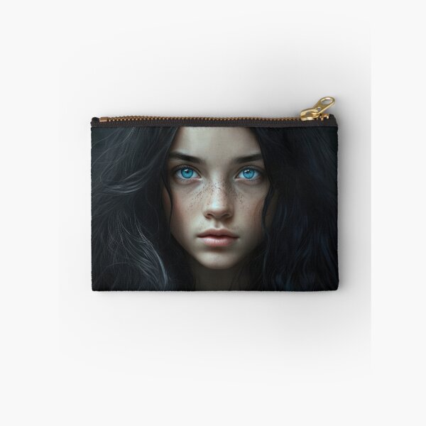 Item preview, Black hair and blue eyes designed and sold by trendingarmy.