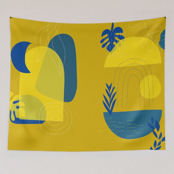 Item preview, Boho abstract - honey yellow designed and sold by perfektdesign.