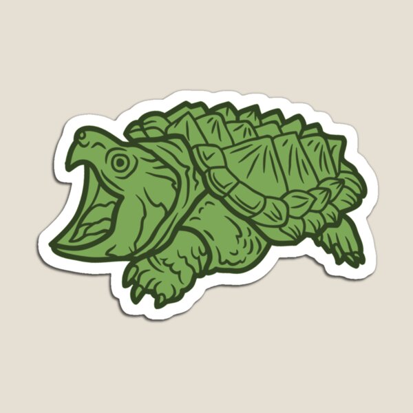 Item preview, Alligator Snapping Turtle Reptile Wildlife designed and sold by wassim sadiki.