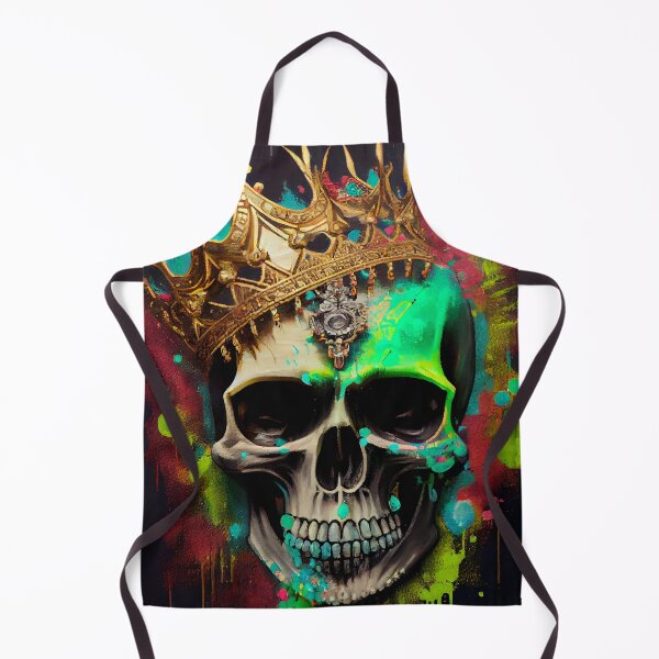 Item preview, Graffiti Style - Skull & Golden Crown Street Art designed and sold by The-Dark-Art.