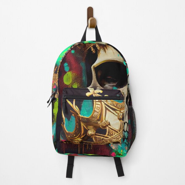 Item preview, Graffiti Style - Skull & Golden Crown Street Art designed and sold by The-Dark-Art.
