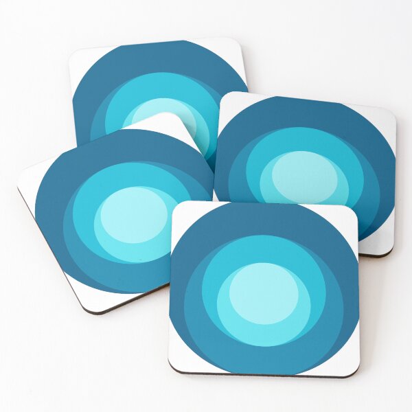 Item preview, geometric blues designed and sold by stupidpotato1.