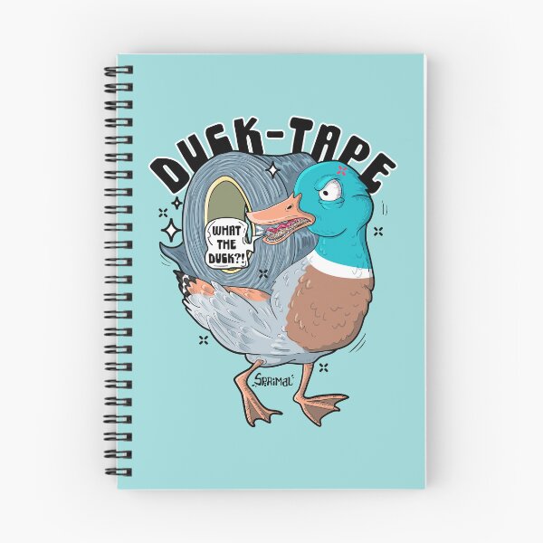 Item preview, Duck-tape duck pun designed and sold by SPIRIMAL.