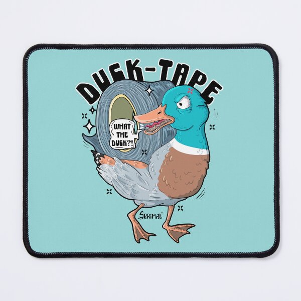 Item preview, Duck-tape duck pun designed and sold by SPIRIMAL.