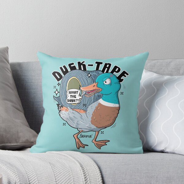 Item preview, Duck-tape duck pun designed and sold by SPIRIMAL.