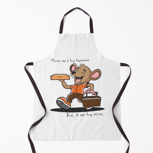 Item preview, Money can’t buy happiness, But it can buy pizza. designed and sold by Crafty-Hawk.