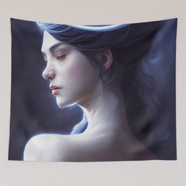Item preview, MYSTIC WOMAN WITH PURPLE MIST designed and sold by chatzous.