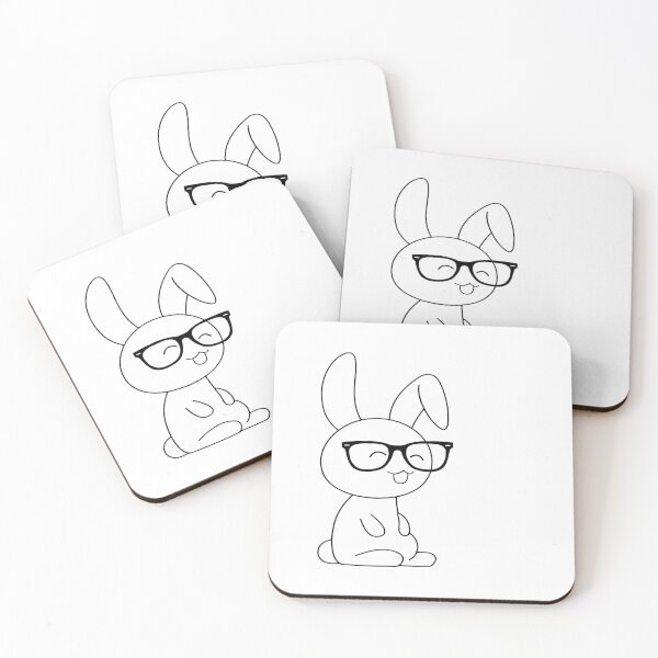 Item preview, Heaps Hipster Bunny designed and sold by KGoPrintables.