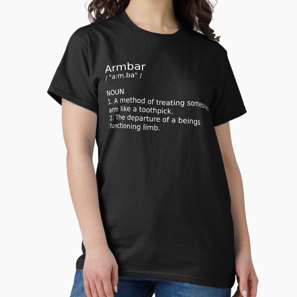 Item preview, Armbar Definition Funny designed and sold by Fatality MMA.