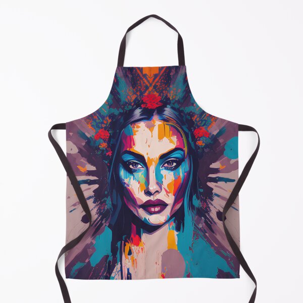 Item preview, Colorful Woman Art Female Portrait designed and sold by Blok45.