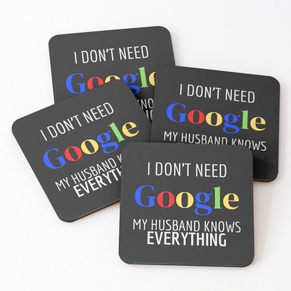 Item preview, I Don't Need Google My Husband Knows Everything - Funny Husband designed and sold by Miralspicks.