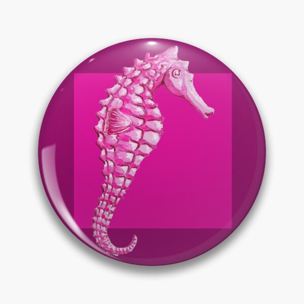 Item preview, Seahorse in magenta designed and sold by LisaLeQuelenec.