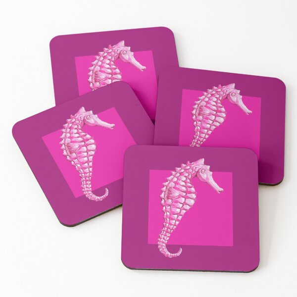 Item preview, Seahorse in magenta designed and sold by LisaLeQuelenec.