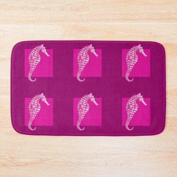 Item preview, Seahorse in magenta designed and sold by LisaLeQuelenec.