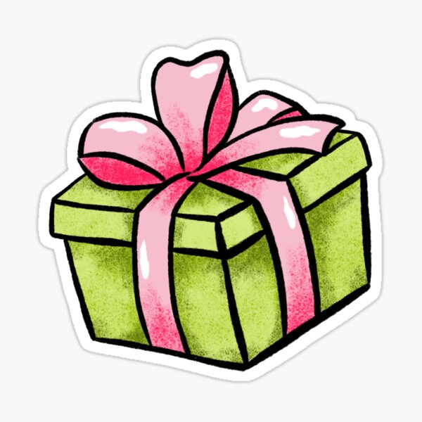 Sweet love gift box Sticker