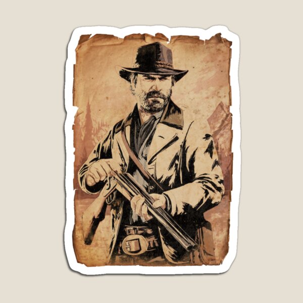 Arthur Morgan Appreciation Sticker for Sale by Lara Frost