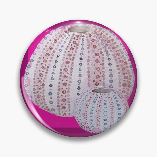 Item preview, Urchins in magenta designed and sold by LisaLeQuelenec.